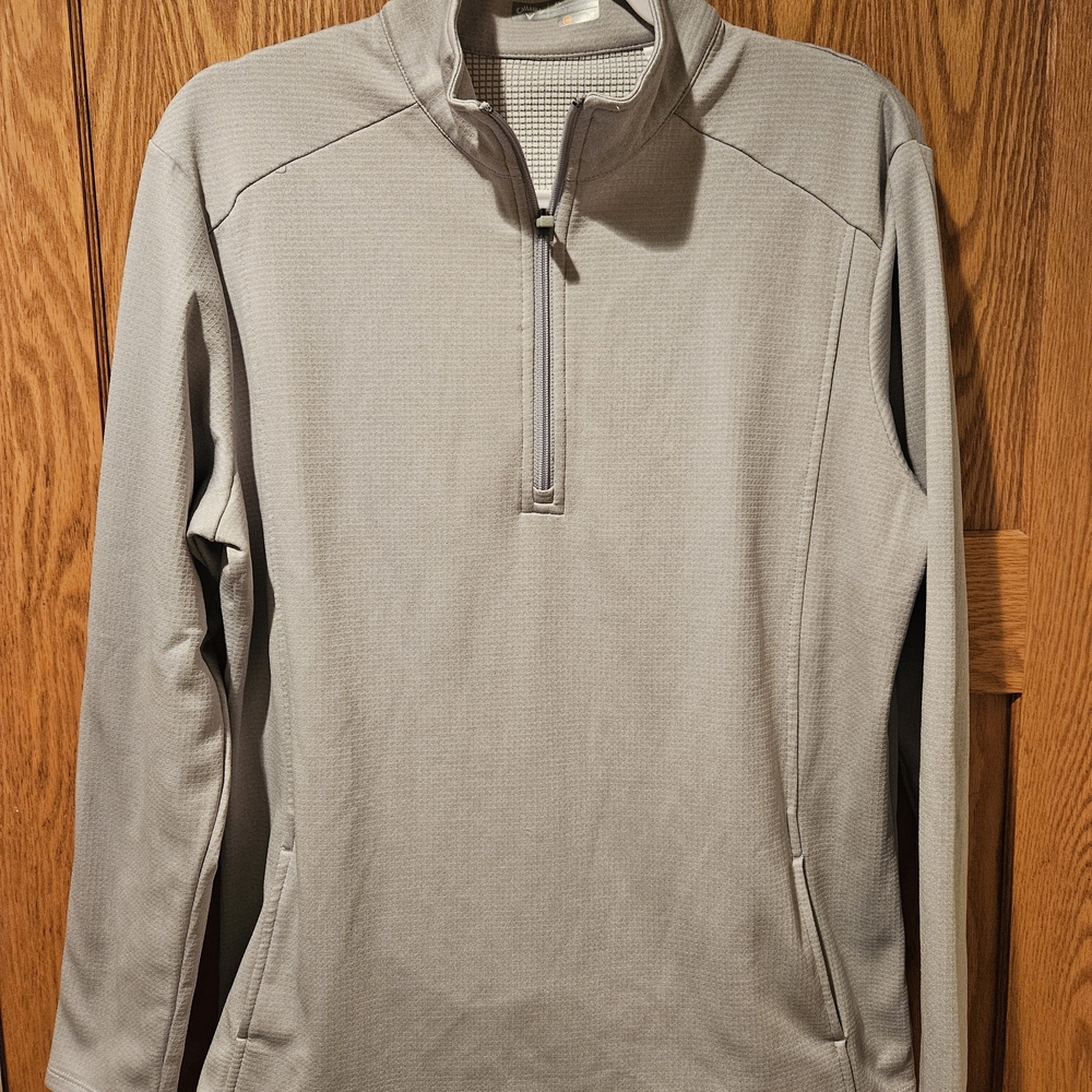Callaway Women's Light Gray 1/4 Zip Shirt